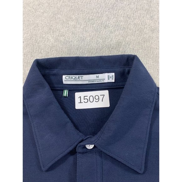 Criquet Shirts Criquet Pima Cotton Long Sleeve Players Polo Shirt